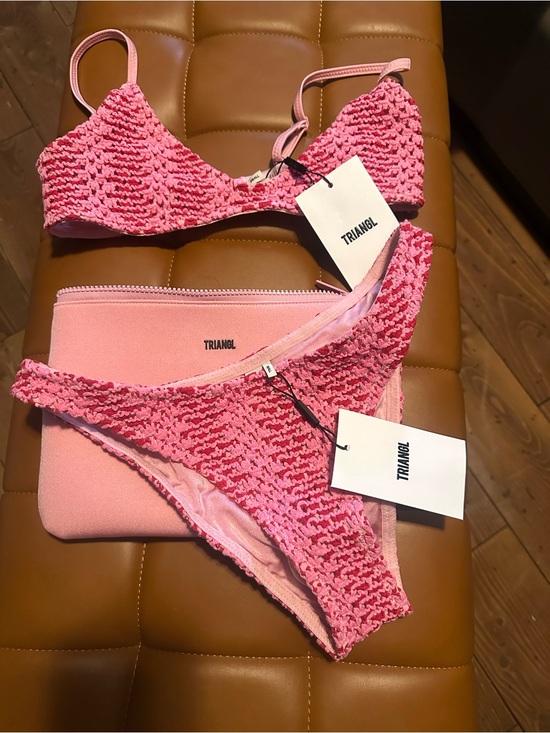 triangl swimwear Other - Triangl MAIA - ALINA Pink Crochet Bikini